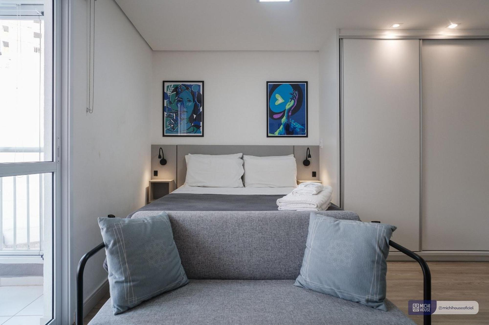 Apartamento Mh 10216 - Encantador Studio Com Ac/wf/casal
