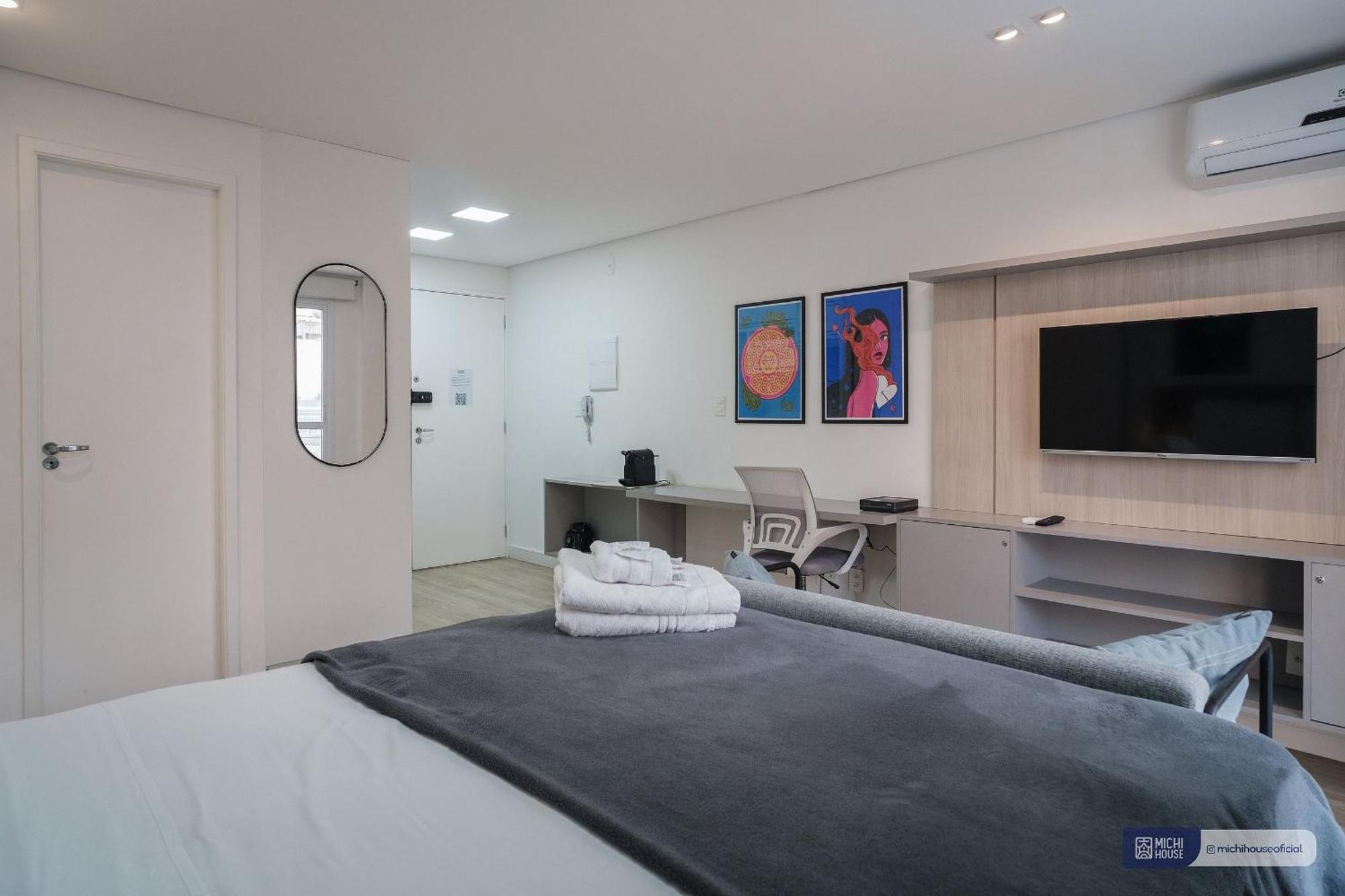 Apartamento Mh 10216 - Encantador Studio Com Ac/wf/casal *